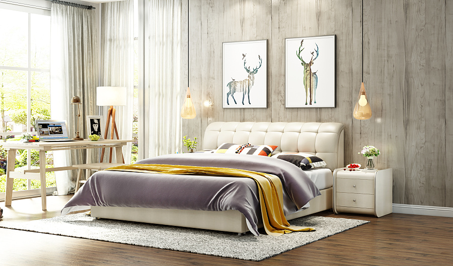 北歐皮床與化妝品 跨界設(shè)計中的簡約美學與視覺體驗