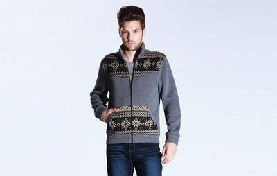 圣捷羅休閑衛(wèi)衣男外套 聚美優(yōu)品限時(shí)正品折扣，打造秋季型男風(fēng)尚